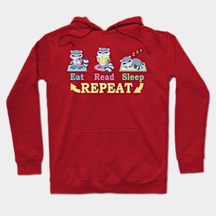 Eat Read Sleep Repeat Hoodie